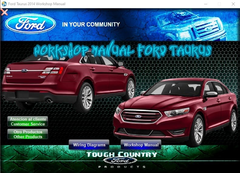 Manual De Taller Y Reparacion Ford Taurus 2014 Manual de taller y reparación Ford Taurus 2014