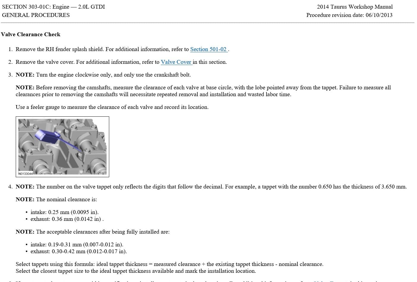 Ford Taurus 2014 Workshop Manual - Tutalleronline - 3