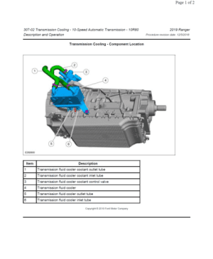 Ford Ranger 2019 workshop manual - Tutalleronline - 3