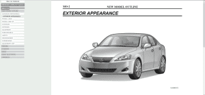 Lexus IS300-250 2006-2012 Workshop Manual - Tutalleronline - 6