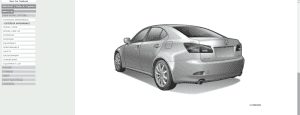 Lexus IS300-250 2006-2012 Workshop Manual - Tutalleronline - 7