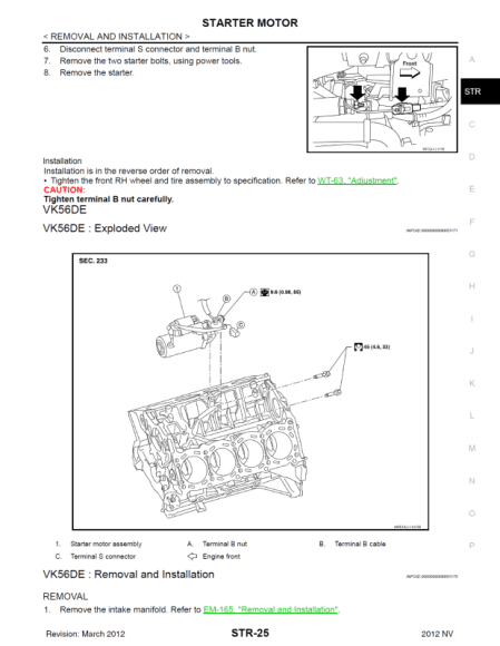 Nissan NV 2012 Workshop Manual - Tutalleronline - 2