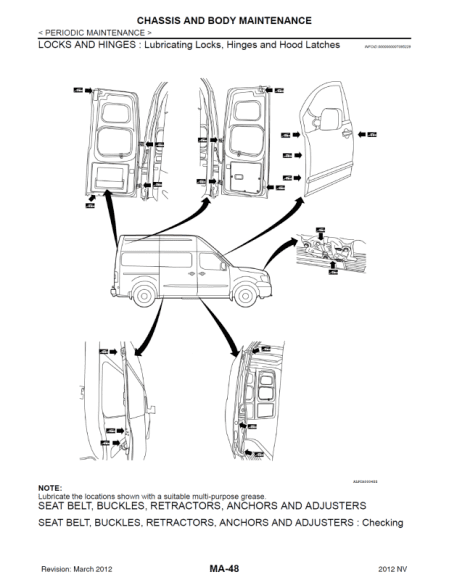 Nissan NV 2012 Workshop Manual - Tutalleronline - 5