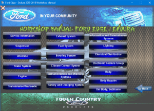 Ford Edge - Endura 2015-2018 Workshop Manual - Tutalleronline - 2