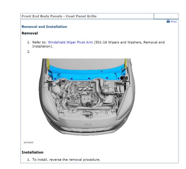 Ford Fiesta 1.0L EcoBoost 2017-2020 Workshop Manual - Tutalleronline - 5