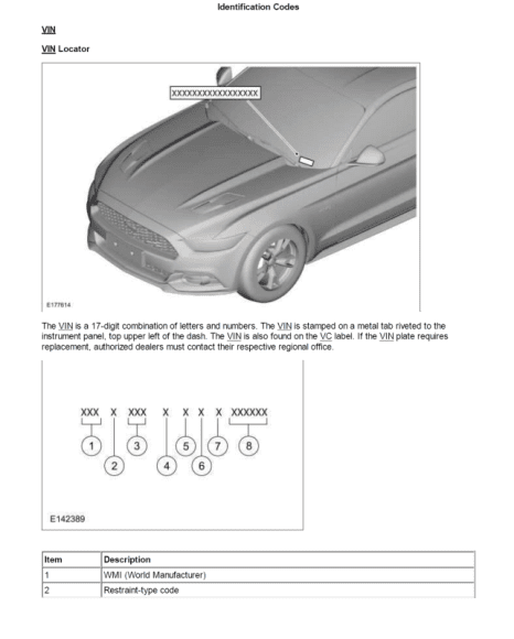 Ford Mustang 2015-2018 Workshop Manual - Tutalleronline - 3