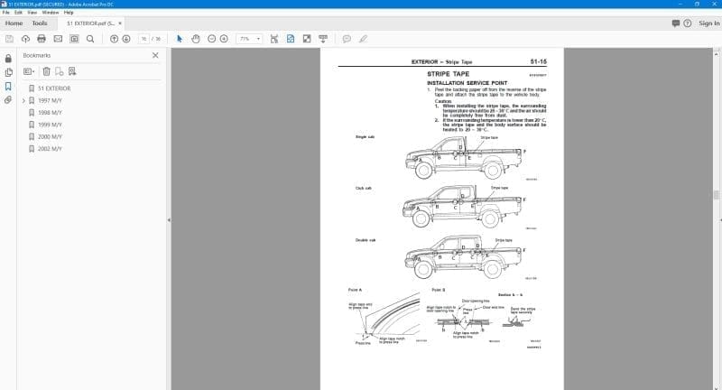 Mitsubishi L200 1997-2002 Workshop Manual - Tutalleronline - 4