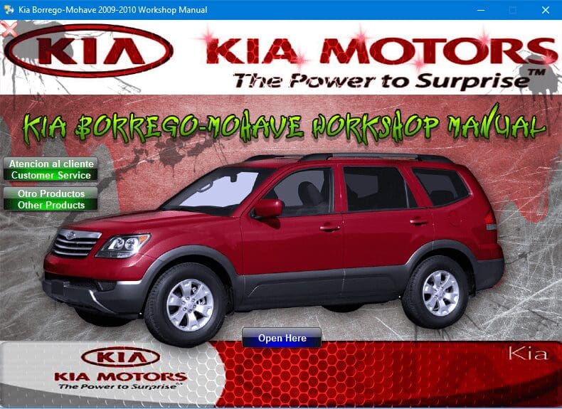 MANUAL DE TALLER Y REPARACION KIA BORREGO - KIA MOHAVE 2009-2010 Kia Borrego - Kia Mohave Workshop Manual - Tutalleronline - 1