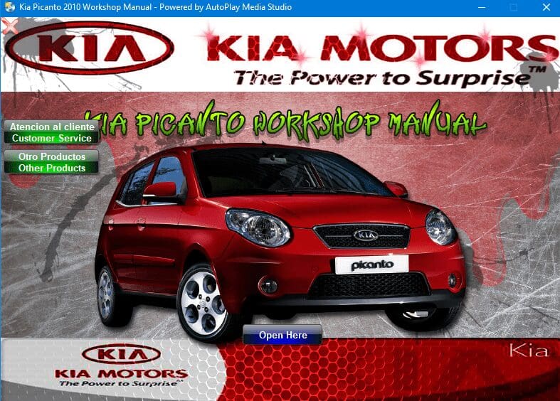 MANUAL DE TALLER Y REPARACION KIA PICANTO - KIA MORNING 2010 Kia Picanto - Kia Morning 2010 Workshop Manual - Tutalleronline - 1