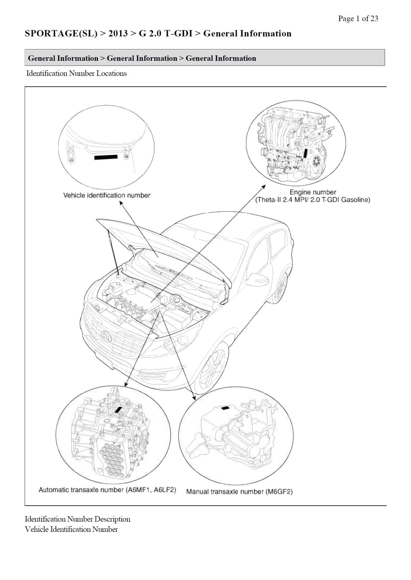 Kia Sportage 2011-2013 Workshop Manual - Tutalleronline - 2