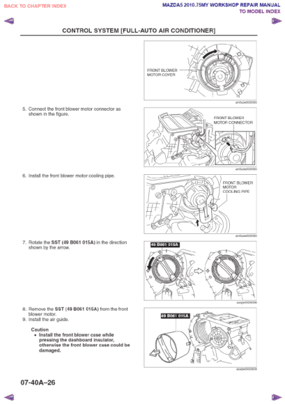 Mazda 5 2010-2018 Workshop Manual - Tutalleronline - 4