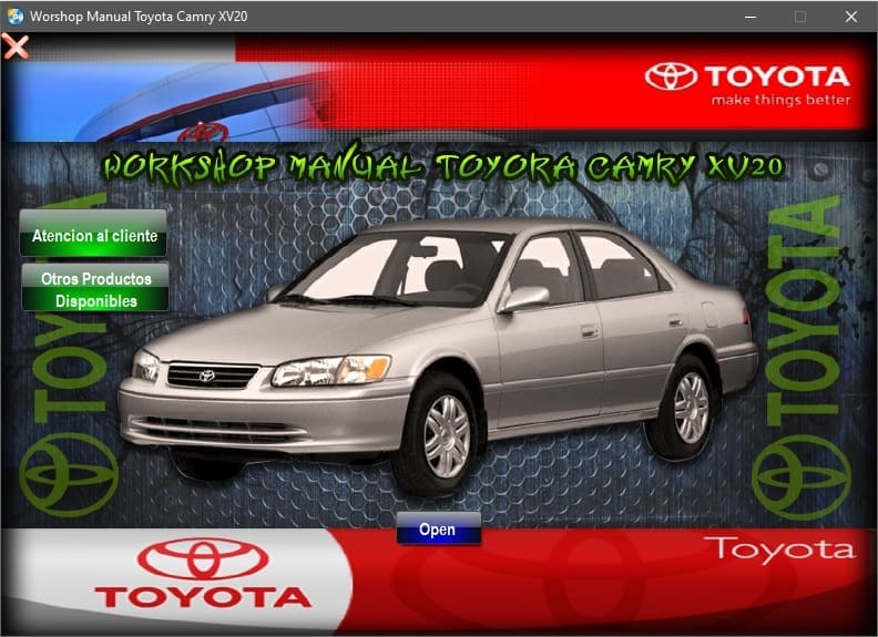 Toyota Camry XV20 workshop manual - Tutalleronline -1