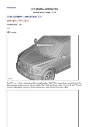 Ford F-150 Raptor 2018-2020 Workshop Manual - Tutalleronline - 2