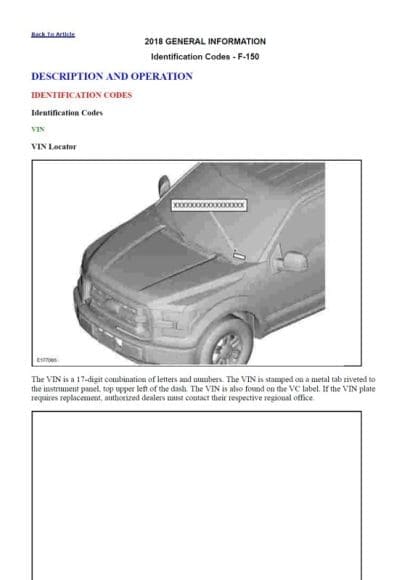 Ford F-150 Raptor 2018-2020 Workshop Manual - Tutalleronline - 2