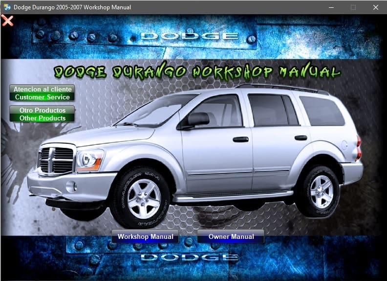 MANUAL DE TALLER Y REPARACION DODGE DURANGO 2005-2007 Dodge Durango 2005-2007 Workshop Manual - Tutalleronline - 1