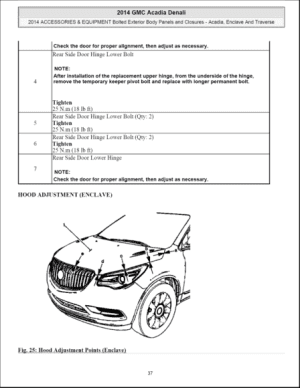 Manual De Taller Gmc Acadia Chevrolet Traverse Buick Enclave 2013 - 2016 - Imagen 4