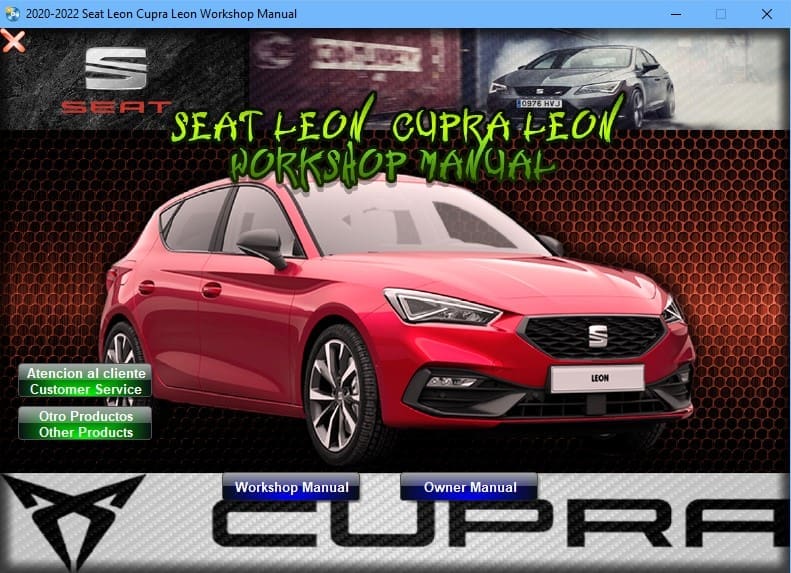 2020-2022 Seat Leon Cupra Leon Workshop Manual - Tutalleronline - 1