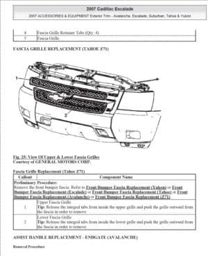 Avalanche, Escalade, Suburban, Tahoe & Yukon 2007-2009 Workshop Manual - Tutalleronline - 3