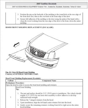 Avalanche, Escalade, Suburban, Tahoe & Yukon 2007-2009 Workshop Manual - Tutalleronline - 4