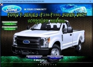 Ford F-Series (F250-F550) Super Duty Workshop Manual 2019-2022 - Tutalleronline - 1