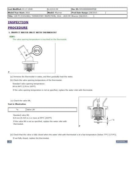 Toyota 4runner 2016-2019 Workshop Manual - Tutalleronline - 5